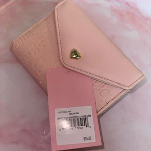 💗👛{Juicy Couture} Beautiful Sandstone Modern Chic Double Sided Tri-Fold Wallet